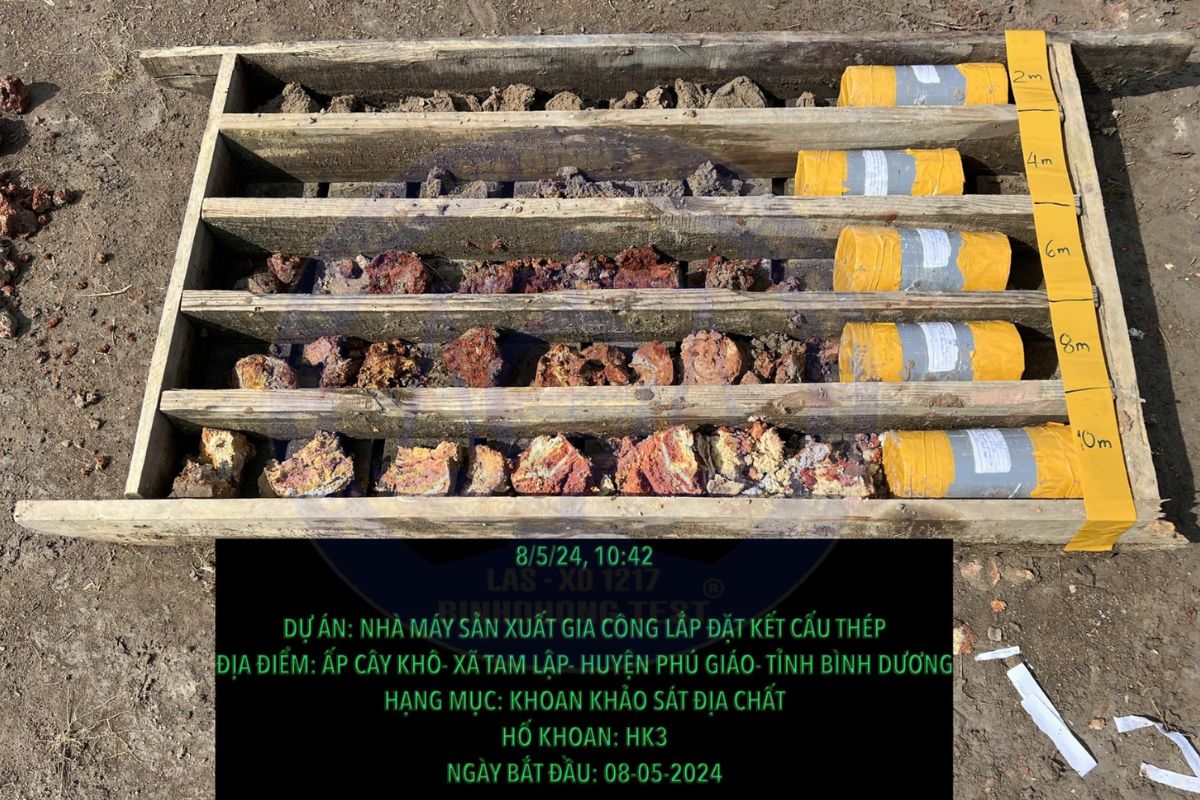 Công tác khoan khảo sát địa chất công trình