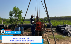Khảo sát địa chất nhà xưởng Bình Dương
