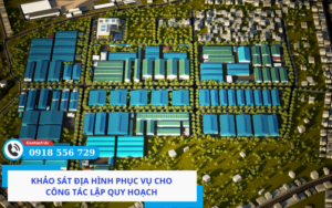 Khảo sát địa hình phục vụ cho công tác lập quy hoạch