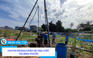 Chi phí khoan khảo sát địa chất tại Bình Phước