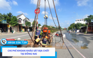 Chi phí khoan khảo sát địa chất tại Đồng Nai