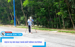 Dịch vụ đo đạc nhà đất Bình Dương