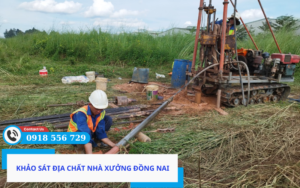 Khảo sát địa chất nhà xưởng Đồng Nai