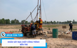 Khảo sát địa chất công trình Bến Tre