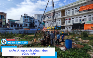 Khảo sát địa chất công trình Đồng Tháp