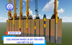 Cọc khoan nhồi là gì? Tìm hiểu chi tiết từ A-Z