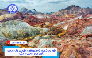 Địa chất là gì? Những mô tả công việc của ngành địa chất