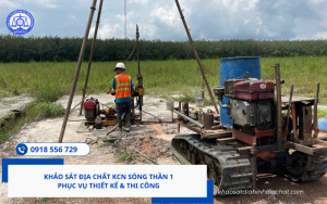 Khảo sát địa chất KCN Sóng Thần 1 Hotline 0918 556 729 Mr Tiên