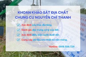 Khoan Khảo Sát Địa Chất Chung Cư Nguyễn Chí Thanh