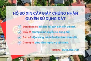 Hồ sơ xin cấp Giấy chứng nhận quyền sử dụng đất